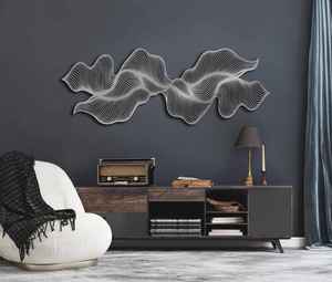 Espejo de Pared Islámico Moderno con Marco, Color y Forma Personalizados, Decoración Grande para el Hogar, Caligrafía Árabe Musulmana, Madera MDF y Hierro, 12 mm de Grosor - Product Image 1