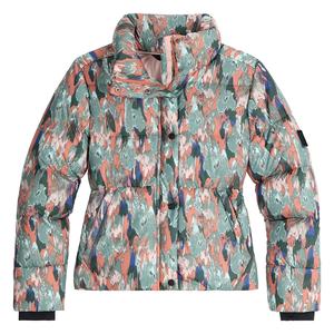 Veste d'hiver matelassée longue pour femme, style bulle, logo personnalisé, nouveau design avec tissu rembourré en coton pour l'automne - Product Image 5