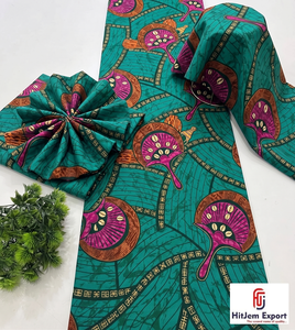 Custom Tanzania African Wax Print Twill 100 Cotton Lightweight <b>Fabric</b> Shirts Outdoor Dresses OEM ODM <b>Fabric</b> Manufacturer - Product Image 5