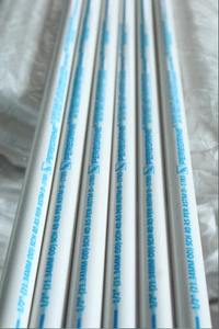 Tuyau de pression en PVC gris de haute qualité, 2 pouces, longueur 3 mètres, système de raccordement Sol-Fit, conduit de circulation d'eau durable à extrémité lisse - Product Image 2