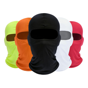 Pasamontañas Unisex Blanco, Color Sólido, Ligero, Transpirable, Cobertura Total, Estilo con Capucha para Adultos, Uso en las Cuatro Estaciones - Product Image 6