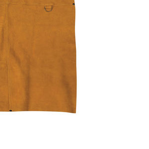 Delantal de cuero resistente para trabajo pesado, adecuado para soldadura y trabajos de fabricación. Delantal de taller de cuero diseñado para resistir el calor. - Product Image 3