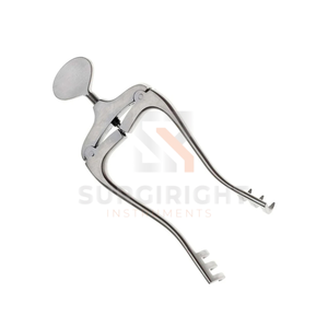 Retractor Mastoideo Jansen de Acero Inoxidable, Instrumento Quirúrgico ORL para Cirugía Mastoidea y Otológica de SurgiRight - Product Image 5