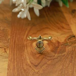 Handmade Brass Gemstone <b>Ring</b> Wholesale, Sunburst Design Bohemian <b>Ring</b>, Natural Stone <b>Ring</b> Multi Color, <b>Tiger</b> <b>Eye</b> Lapis Moonstone - Product Image 5