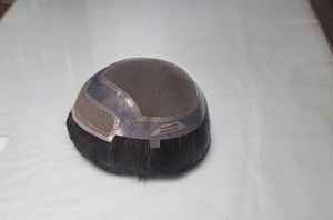 Taz Hair BD Prótesis Capilar de Cabello Humano Remy Indio con Onda Natural y Frente de Encaje, Calidad Premium - Product Image 2