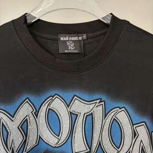 เสื้อยืดผู้ชายผ้าฝ้ายสไตล์ฮิปฮอปสตรีทเรโทรทรงโอเวอร์ไซส์ ระบายอากาศได้ดี ลาย MIXED EMOTION Diamond  งานสั่งทำพิเศษด้วยผ้าคุณภาพสูง - Product Image 5