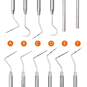 Sonda Periodontal Manual de Acero Inoxidable, Instrumento Explorador para Limpieza e Higiene Dental - Product Image 1