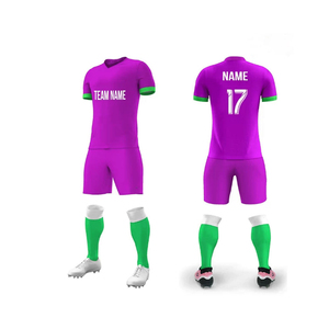 Ensemble d'uniformes de football personnalisés pour hommes – Dernière conception, vêtements de sport haut de gamme à prix compétitif avec découpe automatisée – Maillot de football et tenue de sport pour hommes - Product Image 5