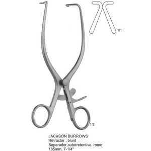 Retractor Quirúrgico Jackson Burrows, Instrumento Médico, Producto Confiable, Herramientas Más Vendidas, Retractores Autoestables - Product Image 1