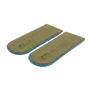 Fabricante OEM: Epaulettes Bordadas Azul Aciano con Ribete, Adorno para Uniforme de Vestir, Insignia Formal para Uniforme - Product Image 3