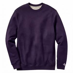 Sudadera con Capucha para Hombre, Color Morado Oscuro, Forro Polar Grueso, Manga Larga, Estilo Formal, Prenda de Otoño, Servicio OEM - Product Image 1