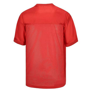 Camiseta de fútbol americano de secado rápido, cómoda, deportiva, de color sólido, sublimada, para venta en línea. - Product Image 3
