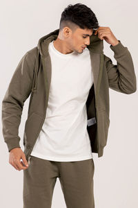 Nouveaux sweats à capuche en molleton 100 % coton avec logo et design personnalisés pour hommes, coupe oversize, chauds et décontractés, avec poche, pour l'hiver, service OEM - Product Image 3