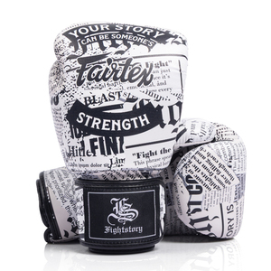 New Arrival 2026 Fairtex Boxing <b>Gloves</b> Custom Logo Muay Thai Kickboxing Fairtex <b>Gloves</b> Personalized Real Leather Strap Style Oem - Product Image 5