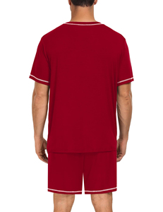 New Standard Men's Short <b>Sets</b> Short Sleeves Crew Neck Design Lightweight Breathable Outdoor Daily Casual Wear Men's Shorts <b>Sets</b> - Product Image 2