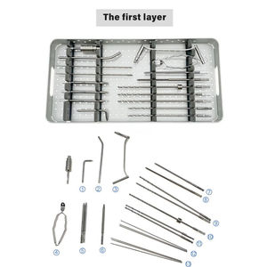 Kit d'instruments pour plaques de fixation orthopédiques des membres supérieurs pour la chirurgie osseuse, outils chirurgicaux en acier inoxydable de qualité chirurgicale par Grip Surgical - Product Image 4