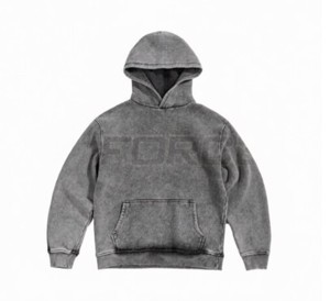 Sweat-shirts à capuche pour hommes en molleton bouclette 100% coton, design élégant, effet délavé, respirants, collection automne, avec logo de marque, service OEM, meilleures ventes - Product Image 1