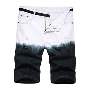 Shorts en jean décontractés pour femmes, coupe slim, style vintage délavé, avec poches, grandes tailles, pour l'été - Product Image 2