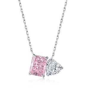 Collana in Argento Sterling con Doppio Ciondolo in Pietra, Collane con Ciondoli Raffinati - Product Image 1