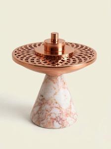 Quemador de Incienso de Resina Ecológico Moderno y Lujoso con Tapa de Metal / Soporte Decorativo para Conos de Bakhoor, Base para Aromaterapia Oud - Product Image 5