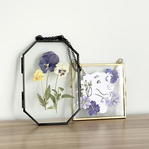 Rectangular Metal <b>Table</b> Number Frame With Floral Design Tabletop <b>Display</b> For Weddings And Events - Product Image 4