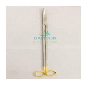 Tc-instrumento quirúrgico curvado, tijeras uterinas de DUROTIP - Product Image 1