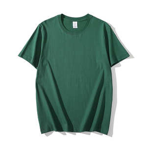 T-shirt personnalisé de haute qualité 100% coton, impression sur mesure, étiquette privée, col rond doux, 220 g/m², homme, femme, unisexe, décontracté - Product Image 5