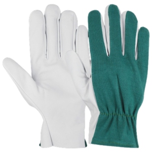 High Quality Cowhide Grain Leather Breathable Driver <b>Gloves</b> Workwear Safety Industrial Assembly Drivers Gardening <b>Gloves</b> - Product Image 1