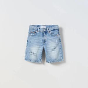 Shorts en jean haut de gamme pour hommes, style coréen tendance, coupe droite, mi-longueur, fins et amples, pour l'été - Product Image 5