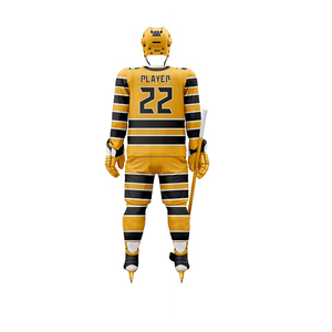 Stitched Logo and <b>Name</b> Custom Pro Ice Hockey Uniforms Durable Sublimation Printed Ice Hockey Game Uniforms - Product Image 4