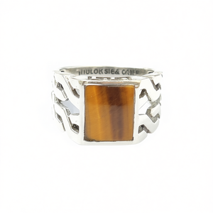 แหวนไทเกอร์อายสำหรับผู้ชาย น้ำหนัก 6.2 กรัม - Product Image 2