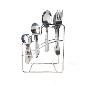 Stainless Steel Hanging Cutlery <b>Flatware</b> Set Knife Fork Spoon Gifted Crafts For kitchen In Daily Use At Good Price - Product Image 5