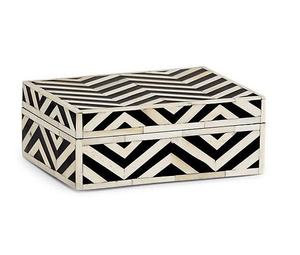Boîte de rangement de luxe faite à la main en os poli, forme naturelle, matériau organique, non toxique, écologique, style marin animalier - Product Image 4