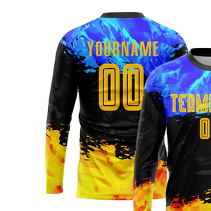เสื้อฟุตบอลชายแขนสั้นน้ำหนักเบาสำหรับนักกีฬา ผู้ผลิต OEM - Product Image 2