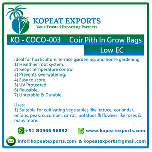 Bolsas DE CULTIVO DE Cocopeat hidropónico, losas de pimienta, turba de Coco, transpirable, blanco y negro, bolsa de cultivo orgánico Natural para todas las estaciones - Product Image 4