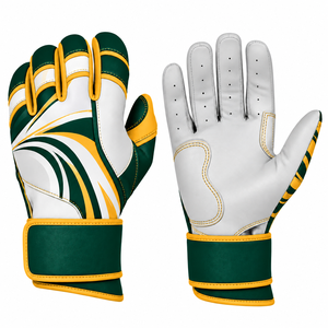 Guantes de Béisbol de Cuero Profesionales de Alta Calidad, Cómodos, Nuevo Estilo, Colores Sólidos, Fabricados por Elson Sports - Product Image 3