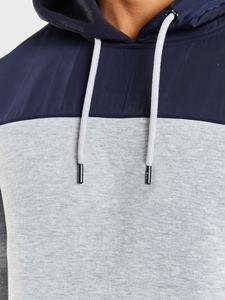 2024 otoño nuevo Slim Stretch alta calidad fábrica logotipo personalizado Casual Sudadera con capucha chándales para hombres - Product Image 5