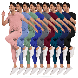 Nouveaux ensembles de blouses médicales tendance pour hommes et femmes, uniformes médicaux, pantalons de jogging d'hôpital, tailles pour hommes et femmes - Product Image 1