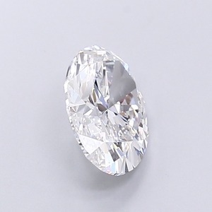 Diamant synthétique CVD ovale facetté de 3,04 carats, couleur incolore, clarté D VVS1, certifié, éco-luxe, pierre centrale pour création sur mesure - Product Image 4