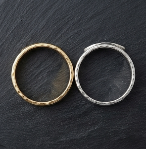 Porte-serviettes personnalisé sur mesure, forme personnalisée, anneaux en métal argenté ou doré, style élégant, anneaux pour serviettes de table, mariage, hôtel, restaurant - Product Image 2
