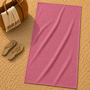 Serviettes Fouta en coton de couleur unie, écologiques, séchage rapide, tailles et couleurs personnalisées, en promotion. - Product Image 1