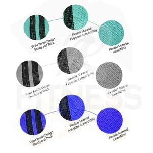 Bandas de Resistencia para Glúteos de Tela Resistente para Entrenamiento de Glúteos, Sentadillas, Ejercicios de Cadera y Gimnasio - Product Image 2