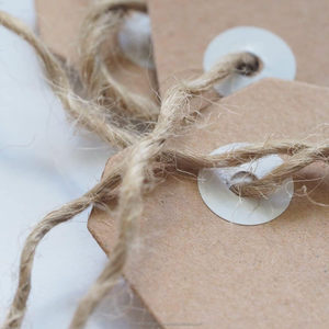 Dây thừng làm từ sợi đay tự nhiên, sinh học phân hủy hoàn toàn, thân thiện với môi trường 100%, dày 3mm, 3/4 sợi, chắc chắn, dùng cho làm vườn - Product Image 3