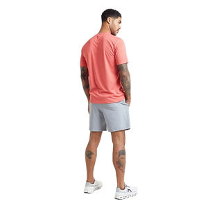 Conjunto ligero y elegante de dos piezas para hombre, recién llegado, camiseta de manga corta y pantalones cortos para hombre con opción de color personalizado. - Product Image 5