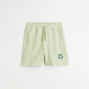 Pantalones Cortos Deportivos para Hombre de Alta Calidad, con Cordón en la Cintura, 100% Algodón, Estampados hasta la Rodilla, Ecológicos, para Verano - Product Image 1