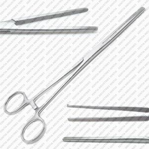 Pinzas Hemostáticas Rochester Pean de 8 Pulgadas, Rectas, Pinzas Quirúrgicas Veterinarias, Pinzas Hemostáticas de Acero Inoxidable, Certificación OEM CE - Product Image 2