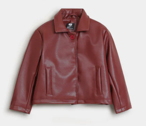 Chaqueta de Cuero Nueva Colección, Resistente al Viento, para Hombre y Mujer, Estilos Personalizados, Charlotte Burnt, Múltiples Colores, 2026 - Product Image 1