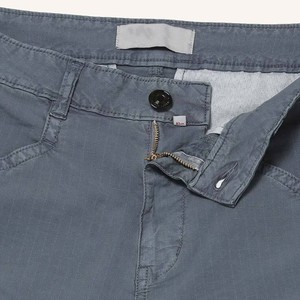 Pantalones Cargo Grises para Hombre, Corte Recto, Múltiples Bolsillos, Algodón Transpirable de Peso Medio, Estilo Casual, Cierre de Cremallera - Product Image 6