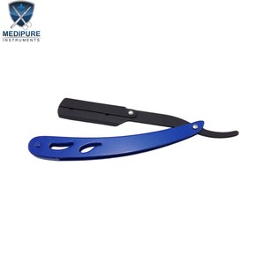 Rasoir de barbier haut de gamme en acier inoxydable, outil de rasage pour hommes, équipement de rasage humide, instruments de beauté à usage professionnel - Product Image 4