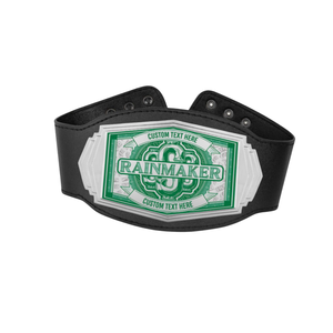 Cinturón de Campeonato Rainmaker, Cinturón Deportivo de Alta Calidad con Texto Personalizado, Cinturón con Título Personalizado para Eventos y Coleccionistas - Product Image 5